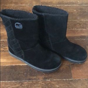 Sorel glacier fur lined boot